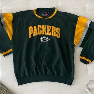 Green Bay Packers vintage Green and Yellow NFL sweatshirt hoodie